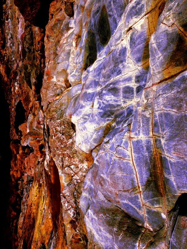 Australia Rocks - Abstract 55 by Lexa Harpell