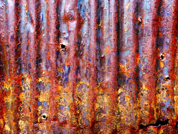 Corrugated Iron Series 20 by Lexa Harpell