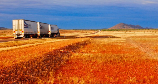 Road Train to Somewhere by Lexa Harpell
