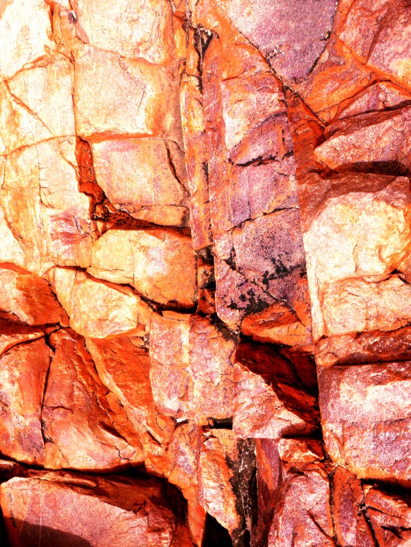 Australia Rocks - Abstract 52 by Lexa Harpell