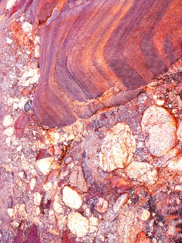 Australia Rocks - Abstract 53 by Lexa Harpell