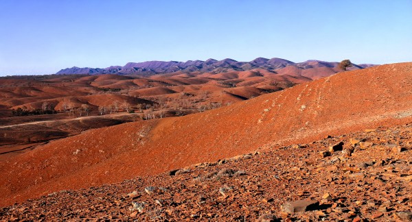 Sunset over Flinders Ranges Print