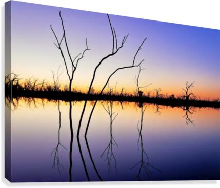 Sunset Reflections Canvas Print