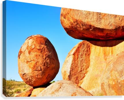 The Egg - Devils Marbles Canvas Print
