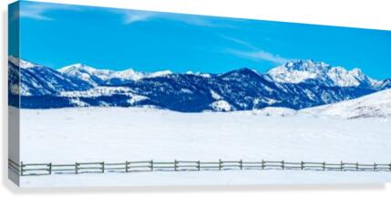 Mountain-Pano Canvas Print