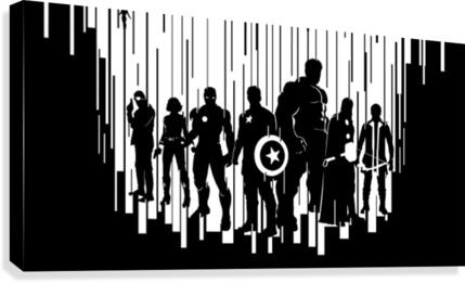 Avengers Canvas Print