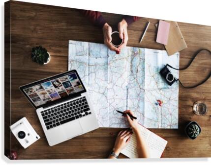 Office Work Canvas Print