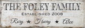 Foley Kids Distressed Gold