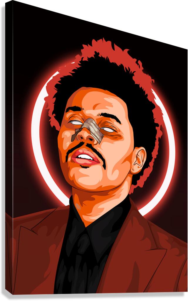 the weeknd Canvas Print
