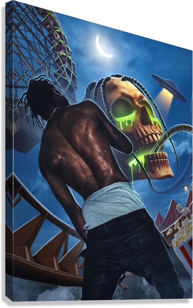 Travis Scott Canvas Print