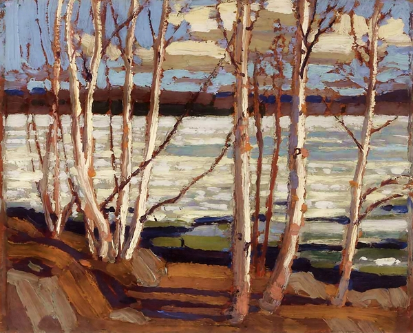 “Early Spring” Landscape Painting by Canadian Tom Thompson by Fabricci