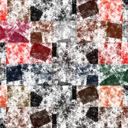 Square pattern brush digital art