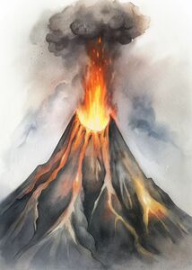 Fiery Awakening – Eruption of Nature’s Power
