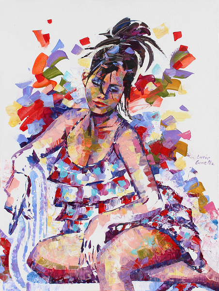 996 - Mademoiselle Loulou Print