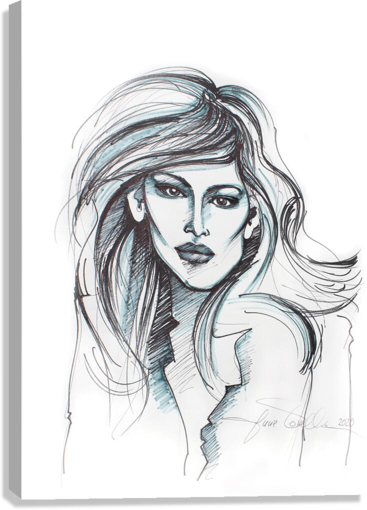 7515 - Darling  Canvas Print