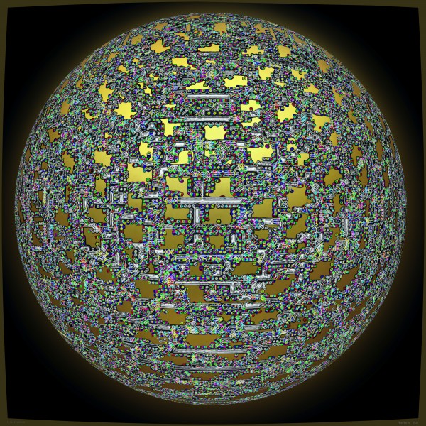 Circuitsphere Print