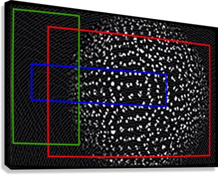 Gravitational Shift Canvas Print