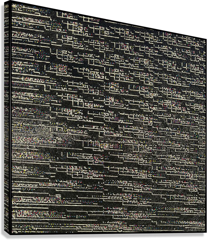 Grooves Canvas Print