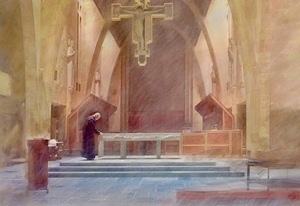 Monastery Sacristan