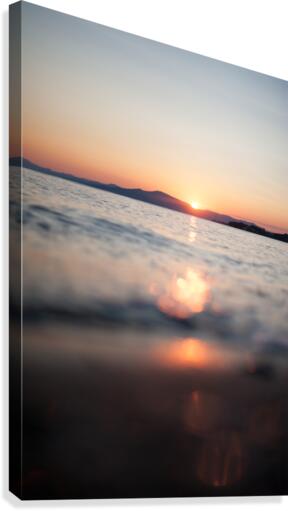 warm waters Canvas Print
