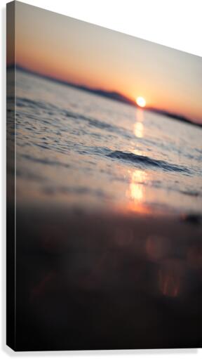 The tiny wave Canvas Print