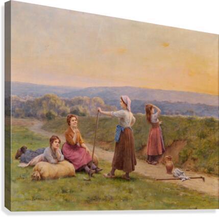 A good rest Canvas Print