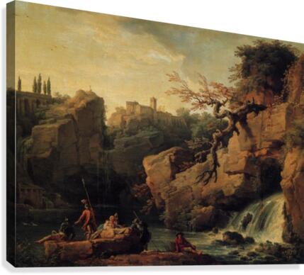 Romantic Landscape Canvas Print