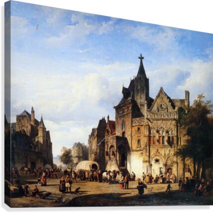 Cityview Canvas Print