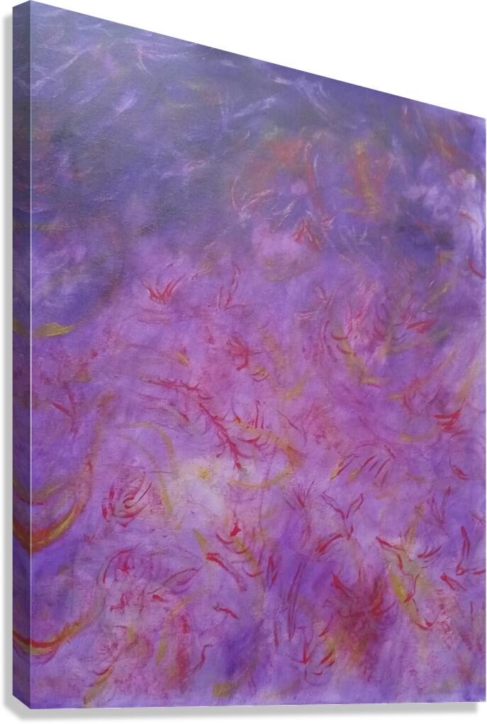 DANCING RUBIES Canvas Print