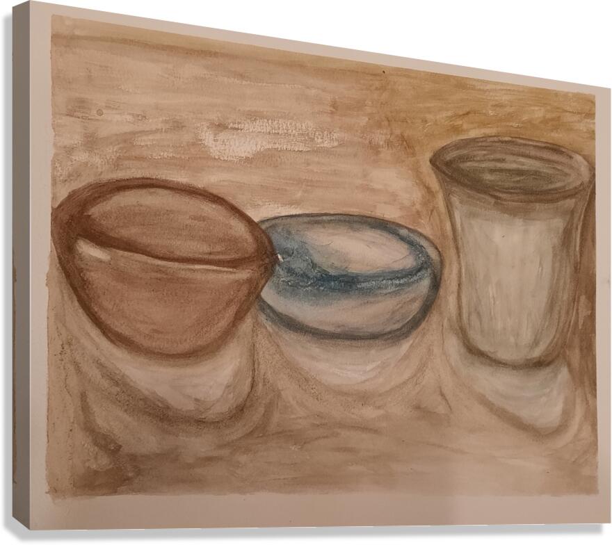 Bowls Canvas Print