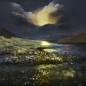Moonlit Springtime