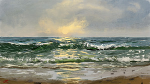 Ocean At Dusk