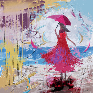 Figure in Red