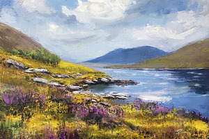 A Springtime Scene Of Scotland