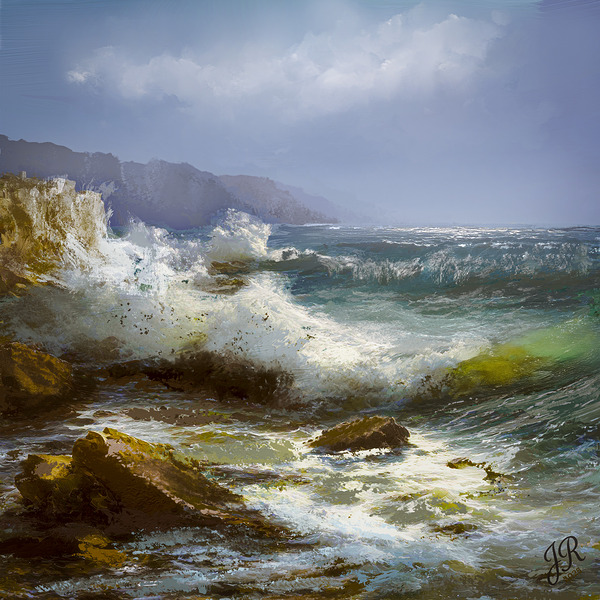 Shattered Surf  Digital Download