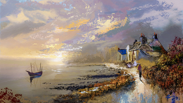 Pastel Tide by James Ranka