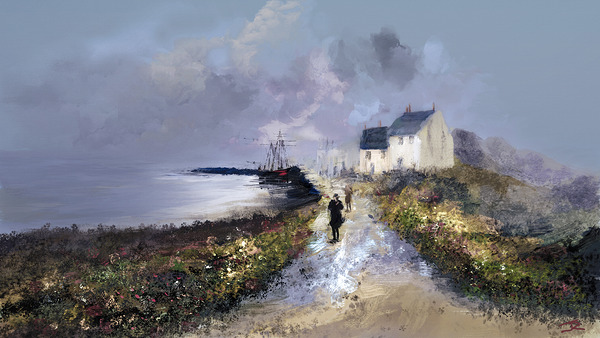 Footsteps Along the Firth by James Ranka