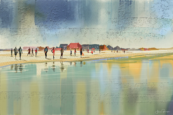 Beachcombers Print
