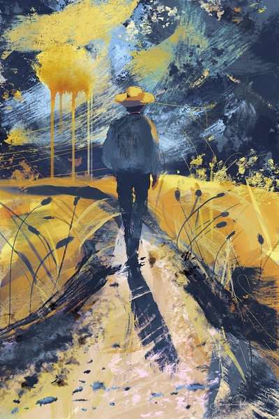 Chasing The Sun Print