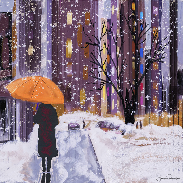 City Snow Digital Download