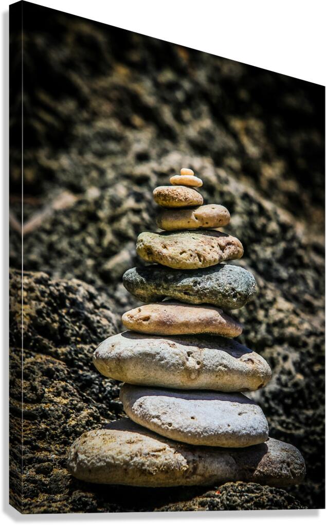 Stones Canvas Print
