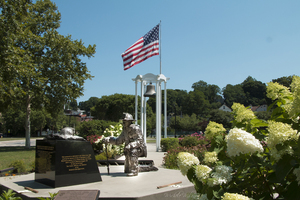 Scenic Peekskill New York 911 Memorial