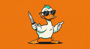Duck with an Attitude