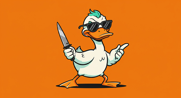 Duck with an Attitude by saber Studio
