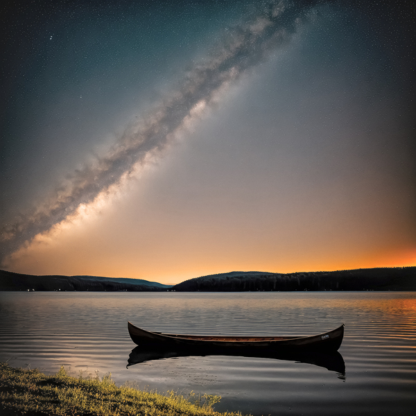 Nocturnal Paddle Print