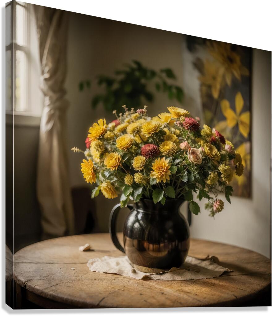 Rustic Blooms II Canvas Print