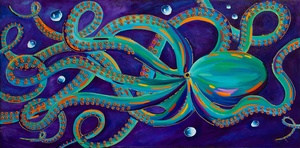 Rainbow Octopus