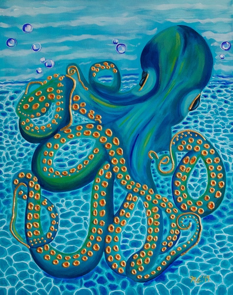 Octopus Garden Print