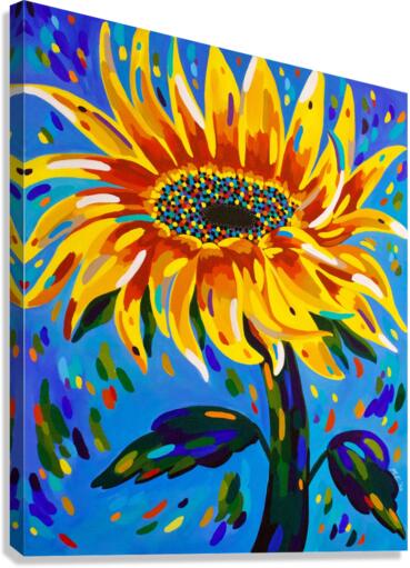 Sunflower of Optimism Canvas Print