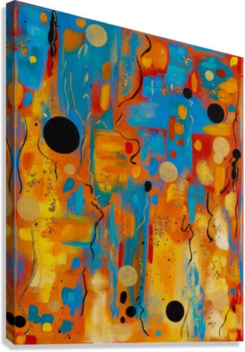 Daydreaming on the Patio Canvas Print